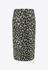 Gucci Floral Jacquard Midi Skirt Multicolor 820425ZASFX_1173