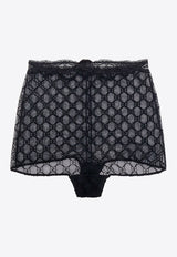 Gucci Embroidered Lace Panties Black 819916XUALF_1000