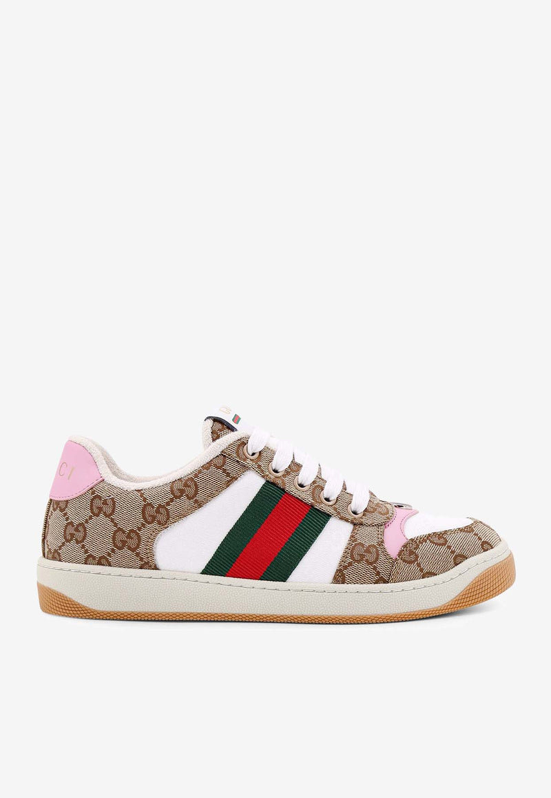 Gucci Screener GG Canvas Sneakers Beige 817276FAD3U_9750