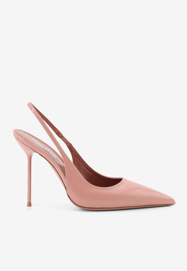 Paris Texas Lidia 105 Patent Leather Slingback Pumps Pink PX913XVN01_DARKPHARD