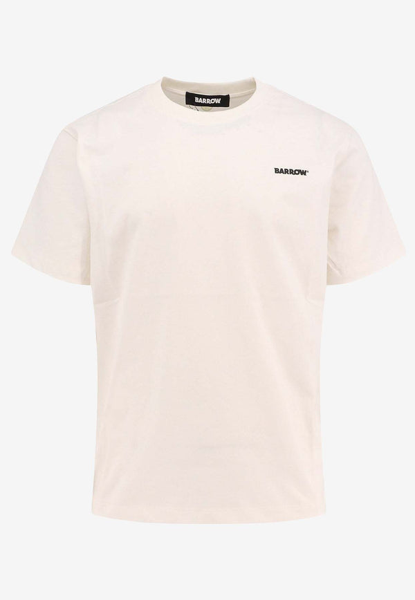 Barrow Logo Print Short-Sleeved T-shirt S5BWUATH084_002