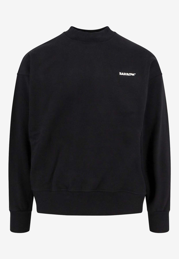 Barrow Logo Print Crewneck Sweatshirt S5BWUASW080_110