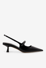 Jimmy Choo Didi 45 Patent Leather Pumps Black DIDI45PAT_BLACK