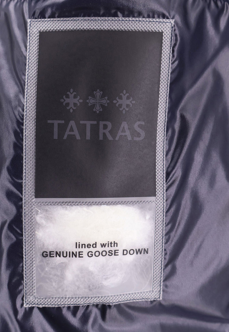 Tatras Zip-Up Down Jacket Blue MTAT24A4562D_40