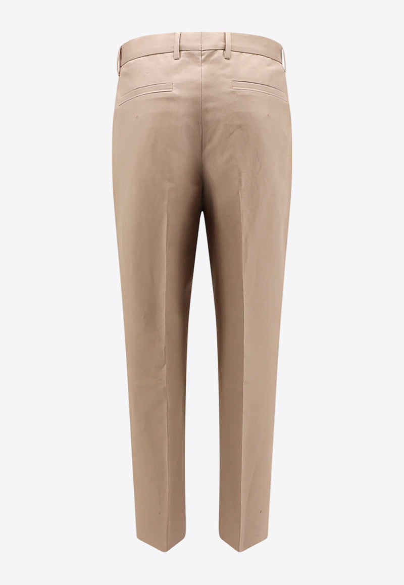 ZEGNA Straight-Leg Tailored Pants Beige UFI05A9TP45_N02