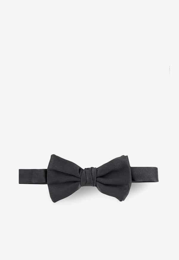 Giorgio Armani Papillon Silk Bow Tie Black 3600318P998_00020