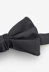 Giorgio Armani Papillon Silk Bow Tie Black 3600318P998_00020