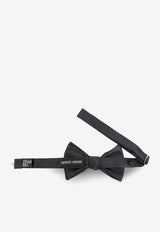 Giorgio Armani Papillon Silk Bow Tie Black 3600318P998_00020