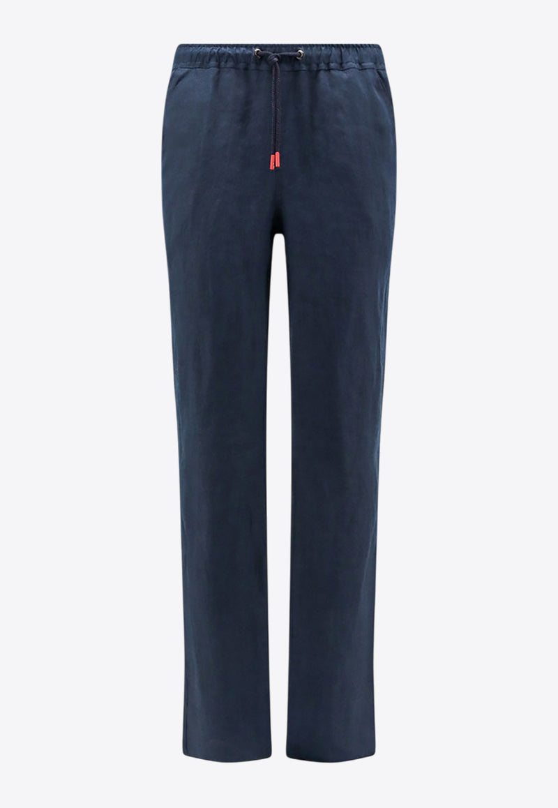 Kiton Ciro Paone Straight-Leg Track Pants Blue UPSHORLH09286_17