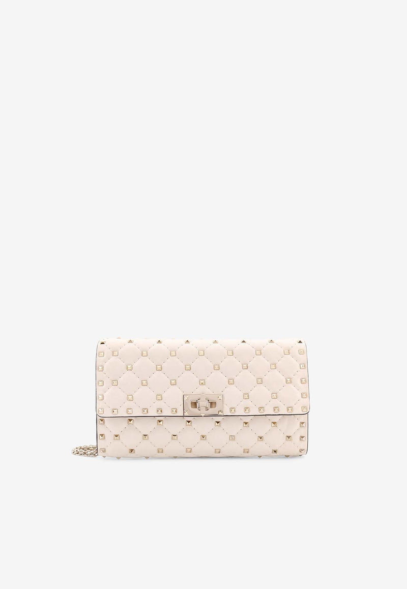 Valentino Rockstud Spike Shoulder BagIvory 6W2B0137NAP_I16