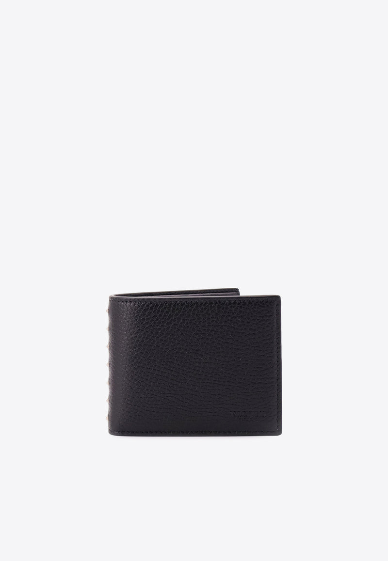 Valentino  Rockstud Leather Wallet Black 6Y2P0V17PDX_0NO