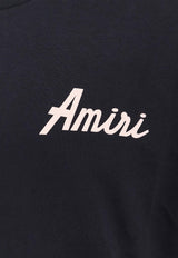 Amiri City Logo Crewneck T-shirt Black AMJYTE1146_BLACK