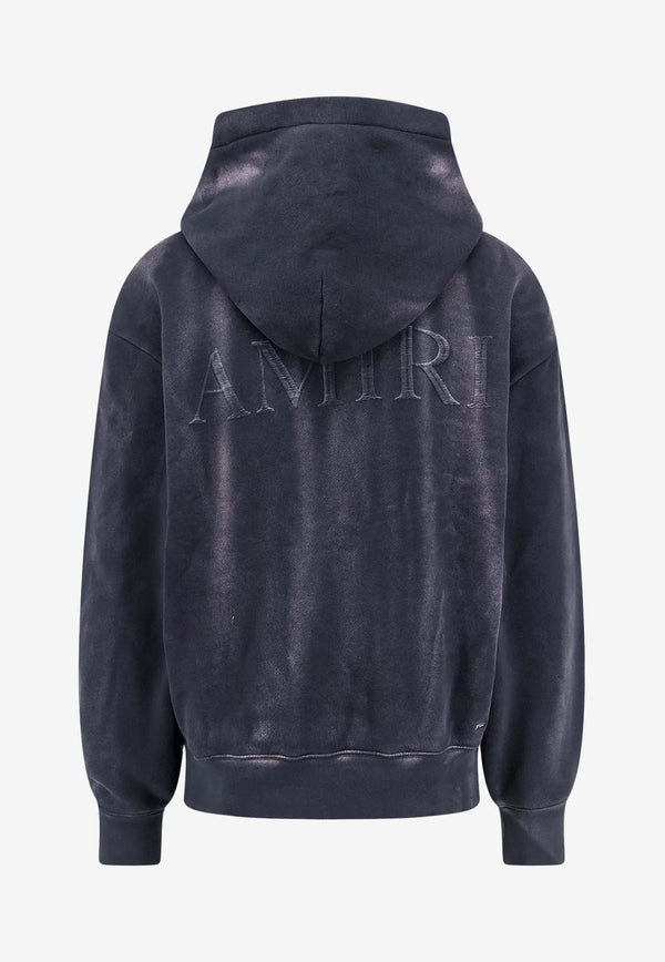 Amiri Vintage Hooded Sweatshirt Black AMJYHD1086_BLACK