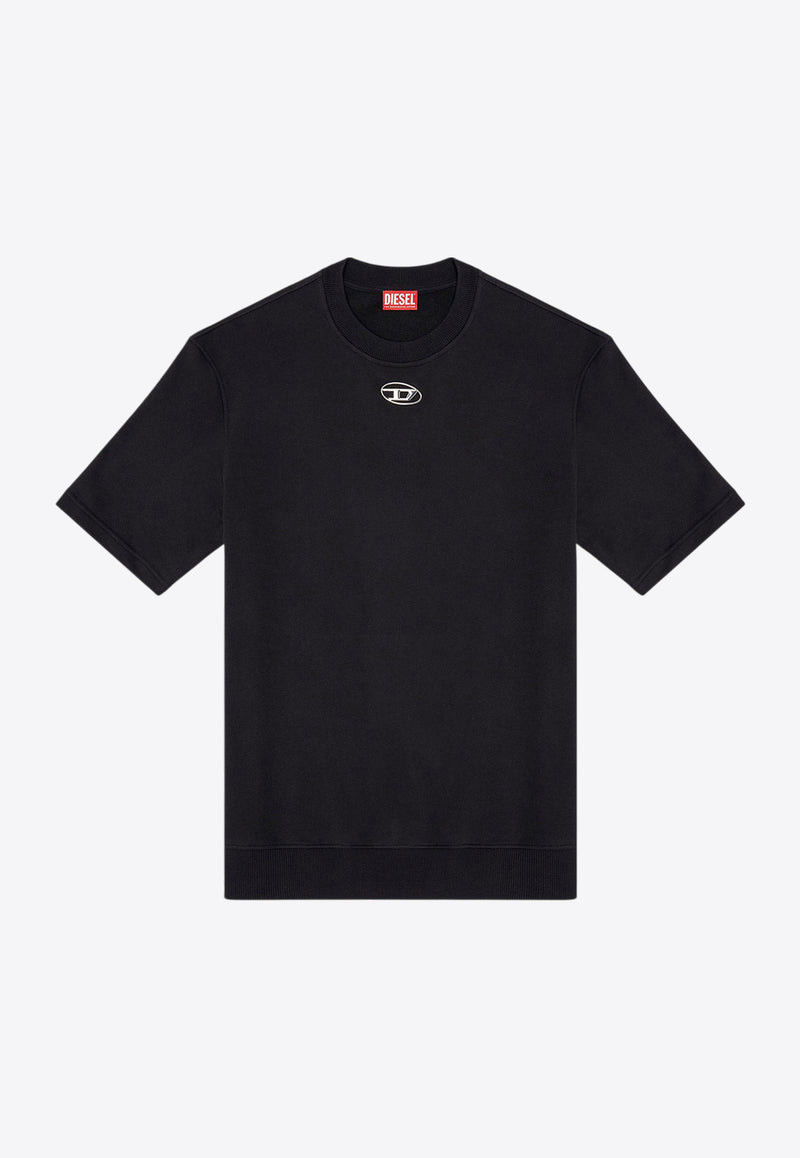 Diesel S-Cooling Crewneck T-shirt Black A115800BMBJ_9XX