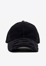 Diesel C-Ody Distressed Baseball Cap Black A174070TKAZ_02