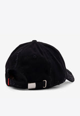 Diesel C-Ody Distressed Baseball Cap Black A174070TKAZ_02