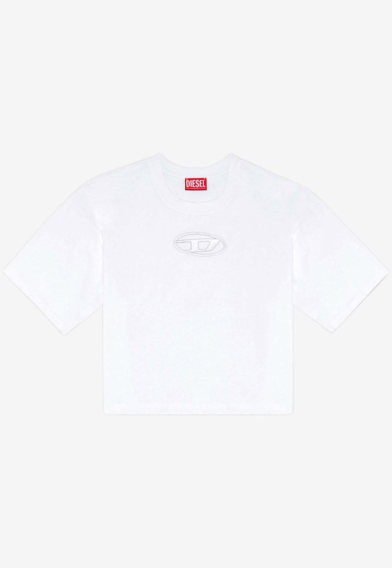 Diesel T-Buxt Boxy T-shirt White A150960NIAX_100