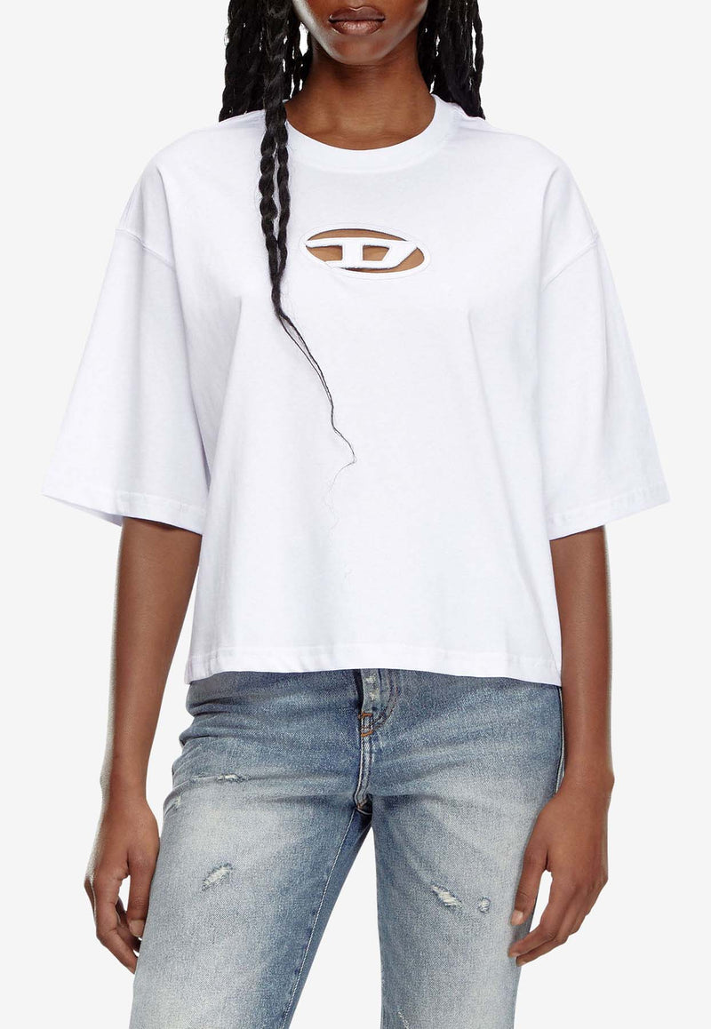 Diesel T-Buxt Boxy T-shirt White A150960NIAX_100