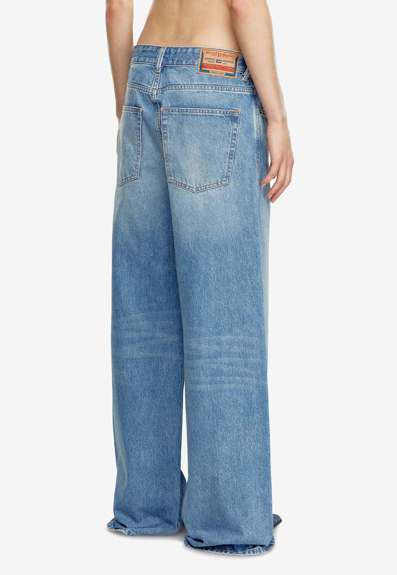 Diesel 1996 D-Sire Wide-Leg Jeans Blue A0692609I29_01