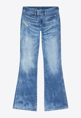 Diesel D-Hush Flared Jeans Blue A1382009L19_01