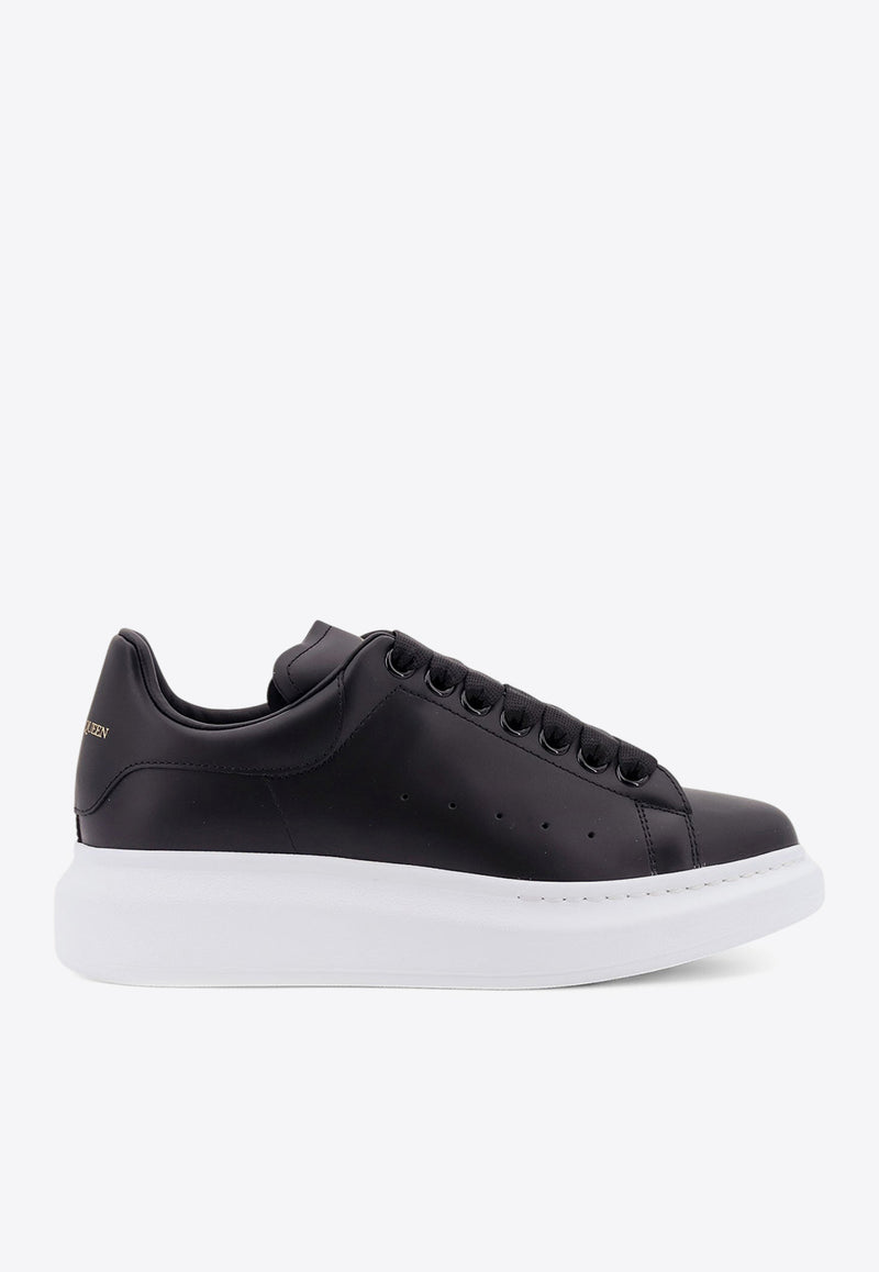 Alexander McQueen Oversized Low-Top Sneakers Black 553770WIEE0_1000