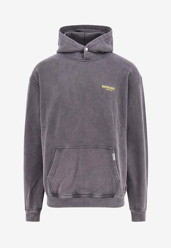 Represent Owners Club Printed Hooded Sweatshirt Gray OCM41113_4734