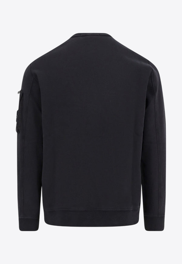 Logo-Patched Crewneck Sweatshirt Stone Island K1S156100003S0123_V0029