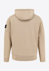 Logo-Patched Zip-Up Sweatshirt Stone Island K1S156100042S0051_V009A