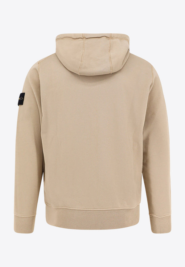 Logo-Patched Zip-Up Sweatshirt Stone Island K1S156100042S0051_V009A