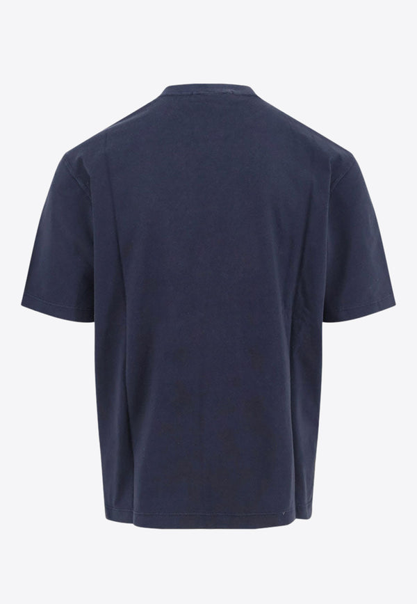 Stone Island Compass Patch T-shirt Blue K1S152100034S0115_V0020