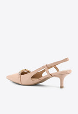 PINKO Gloria 60 Slingback Pumps Pink SD0251E002_W4E