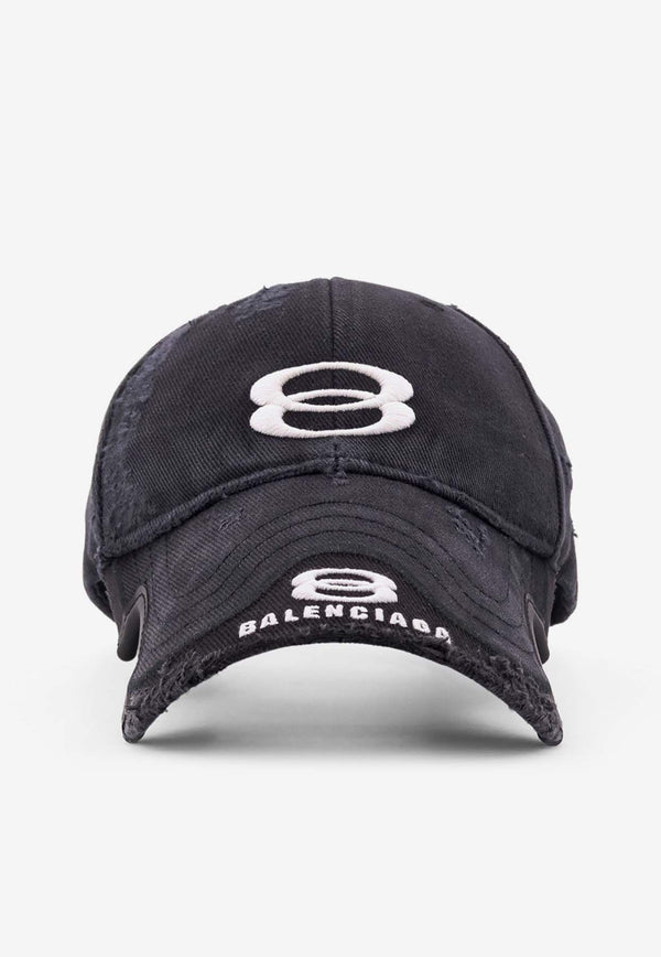 Balenciaga Unity Sports Icon Baseball Cap Black 808790410B2_1078