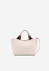 Tod
s Mini Grained Leather Top Handle Bag White XBWAPAFL100QRI_9P09