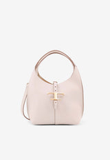 Tod
s T-Timeless Leather Top Handle Bag Cream XBWTSEA0100XSO_B015