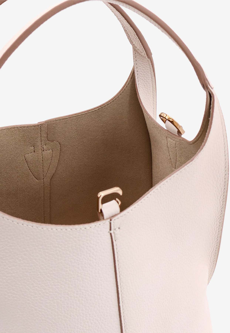 Tod
s T-Timeless Leather Top Handle Bag Cream XBWTSEA0100XSO_B015