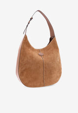 Tod
s Small Di Suede Hobo Bag  Brown XBWDBSR9300P3A_3L04