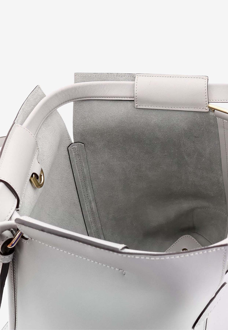 Tod
s Small Di Bag Folio Leather Shoulder Bag  Gray XBWDBMAT200ROR_B215