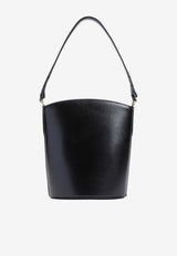 Medium Leather Bucket Bag