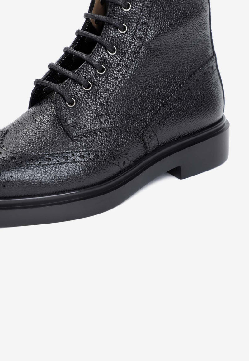 Classic Wingtip Ankle Boots