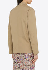 Dries Van Noten Double-Breasted Blazer Beige 0107328255/O_DRVNO-103