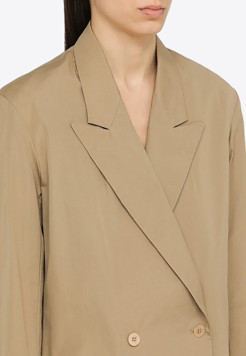 Dries Van Noten Double-Breasted Blazer Beige 0107328255/O_DRVNO-103