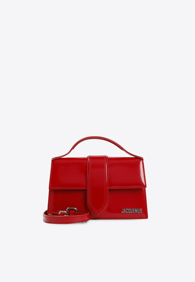 Le Grand Bambino Leather Top Handle Bag