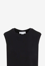 Sleeveless Crewneck T-shirt