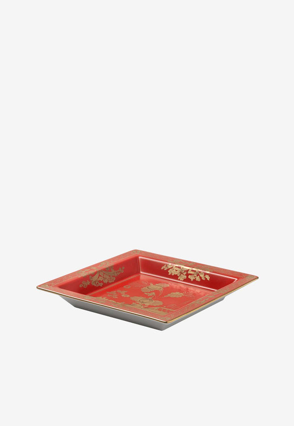 Ginori 1735 Large Oriente Italiano Change Tray Red 017RG02 FG6836LX0245G00132900