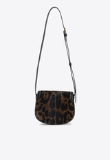 Mini Leopard Print Shoulder Bag