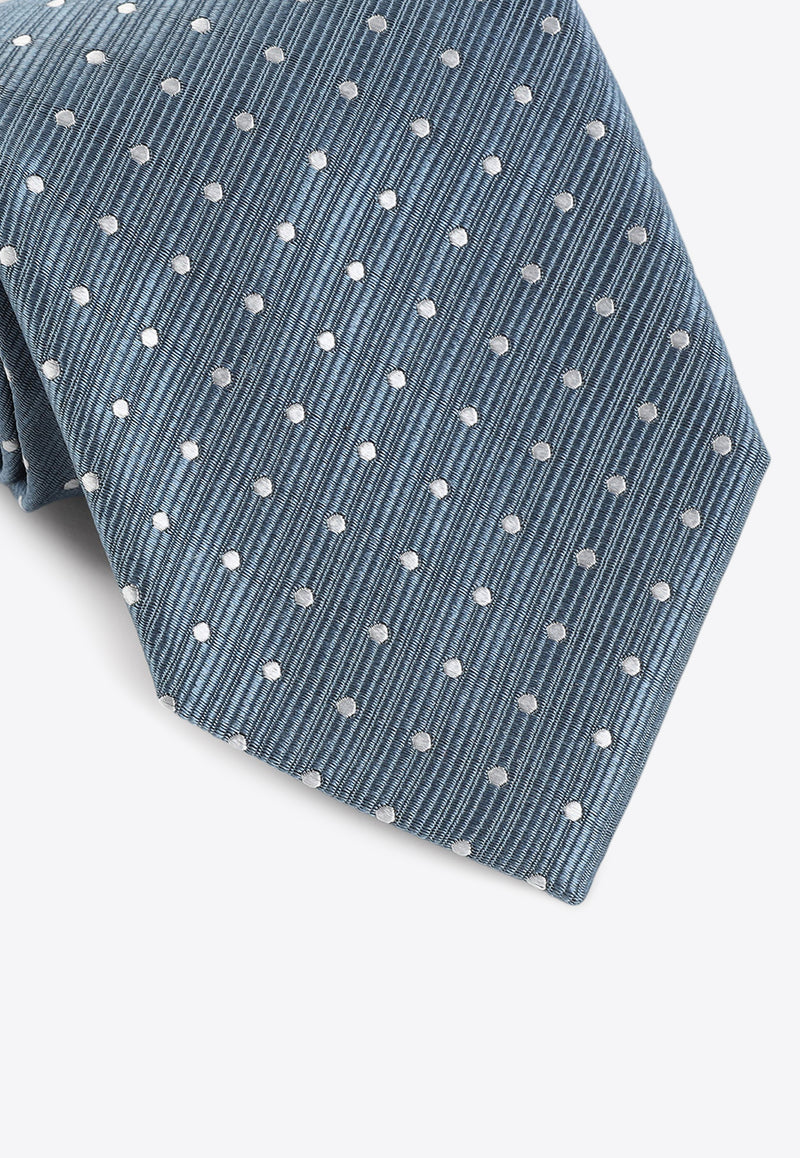 Dotted Silk Tie