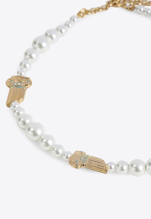 Pearl Column Necklace