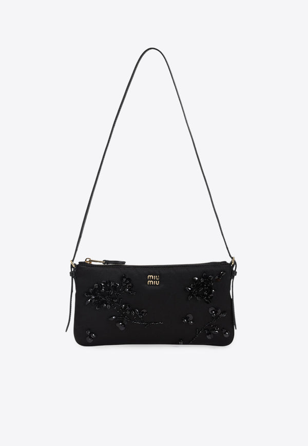 Mini Duchesse Crystal-Embellished Pouch