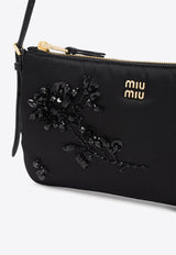 Mini Duchesse Crystal-Embellished Pouch