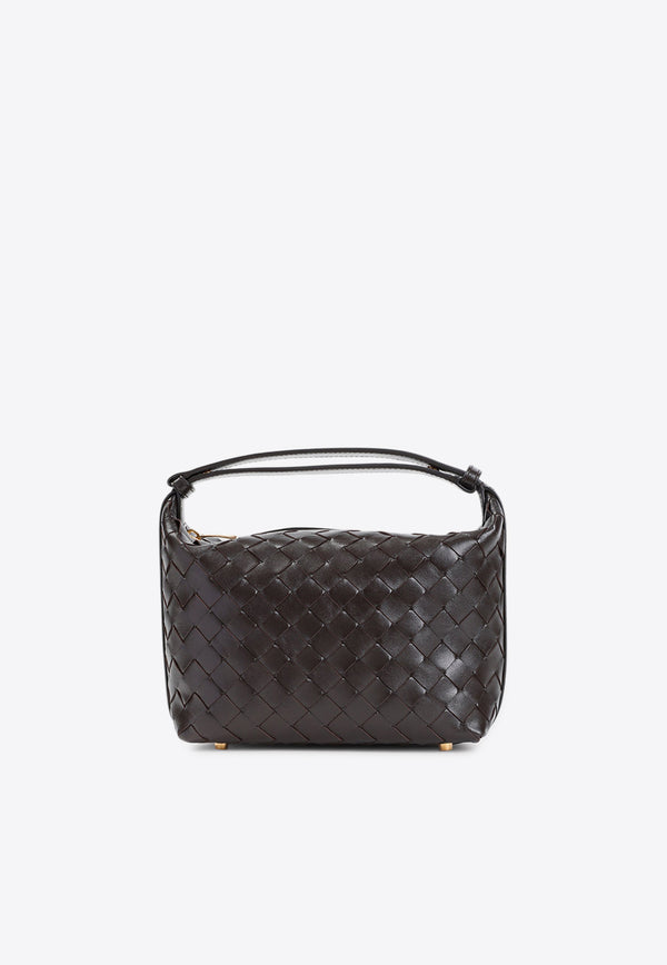 Mini Wallace Intrecciato Leather Shoulder Bag